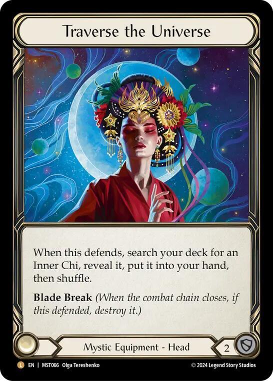 Traverse the Universe - Part the Mistveil (MST) NM *Rainbow Foil*