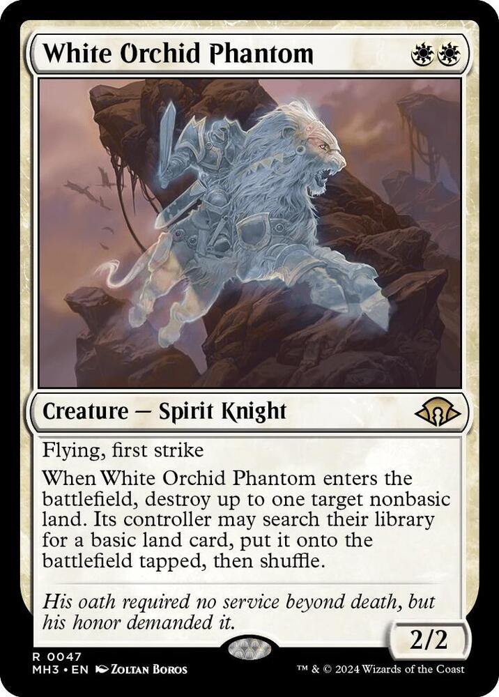 White Orchid Phantom - Modern Horizons 3 (MH3) NM *FOIL*