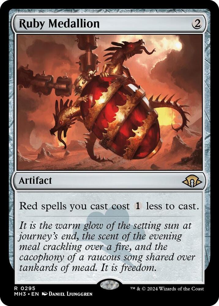 Ruby Medallion - Modern Horizons 3 (MH3) NM