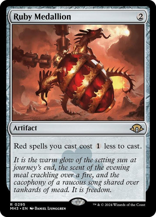Ruby Medallion - Modern Horizons 3 (MH3) NM