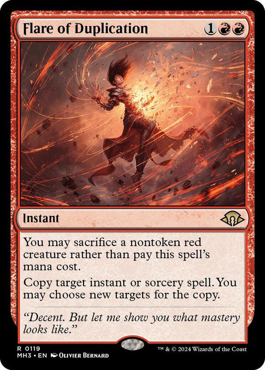 Flare of Duplication - Modern Horizons 3 (MH3) NM *FOIL*