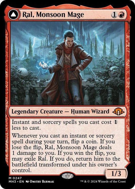 Ral, Monsoon Mage - Modern Horizons 3 (MH3) NM
