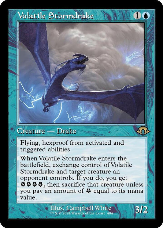 Volatile Stormdrake (Retro Frame) - Modern Horizons 3 (MH3) NM