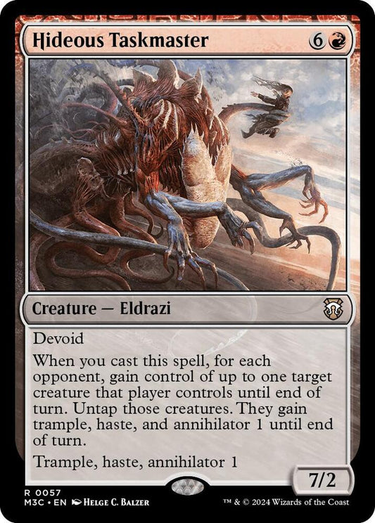 Hideous Taskmaster - Commander: Modern Horizons 3 (M3C) NM
