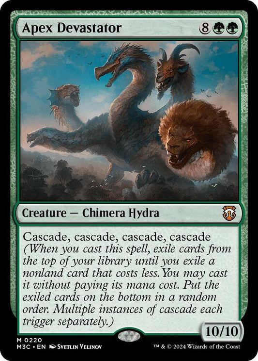 Apex Devastator (Ripple Foil) - Commander: Modern Horizons 3 (M3C) NM *FOIL*