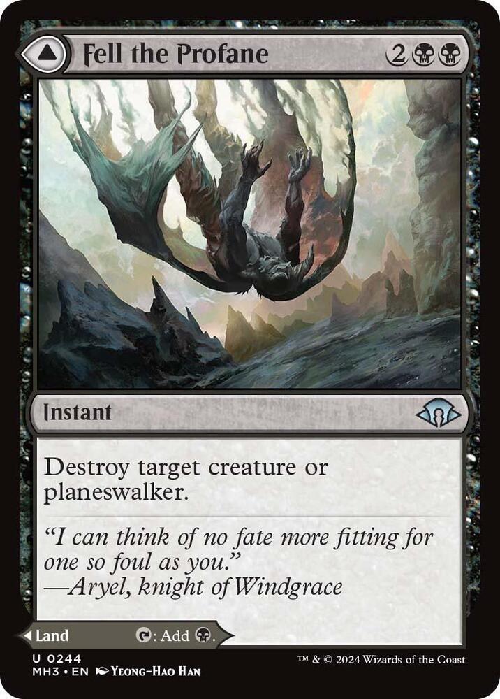 Fell the Profane - Modern Horizons 3 (MH3) NM