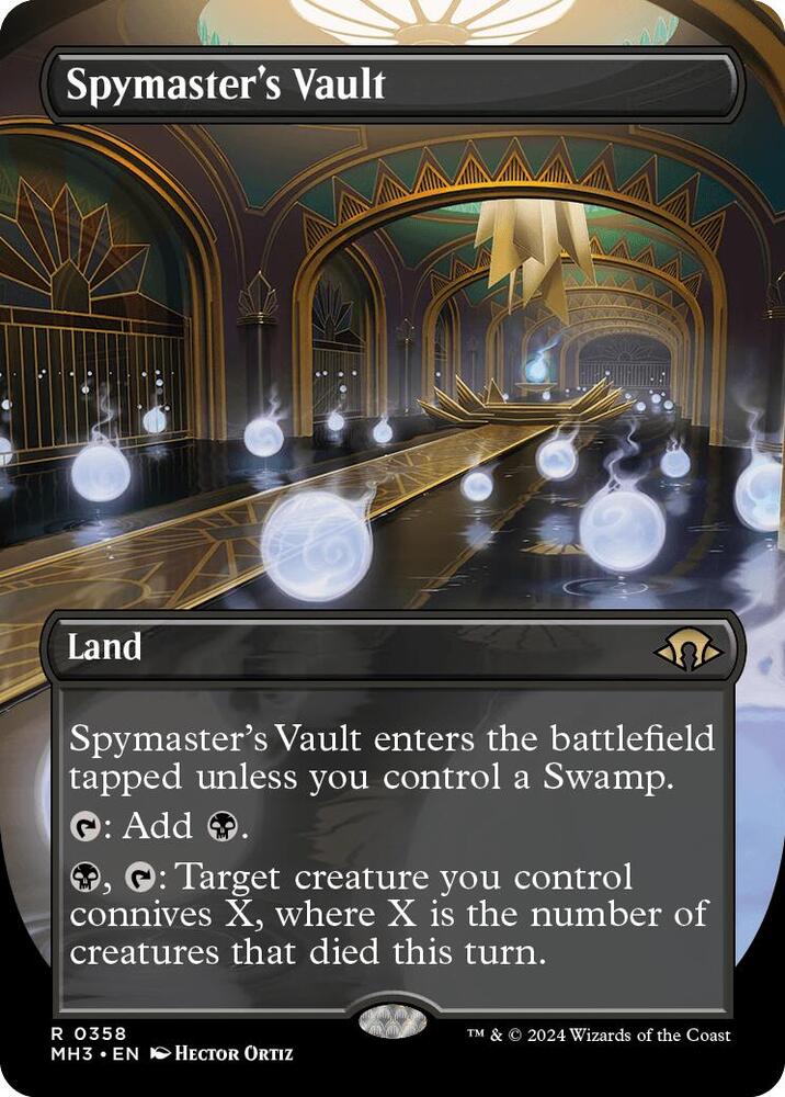 Spymaster's Vault (Borderless) - Modern Horizons 3 (MH3) NM