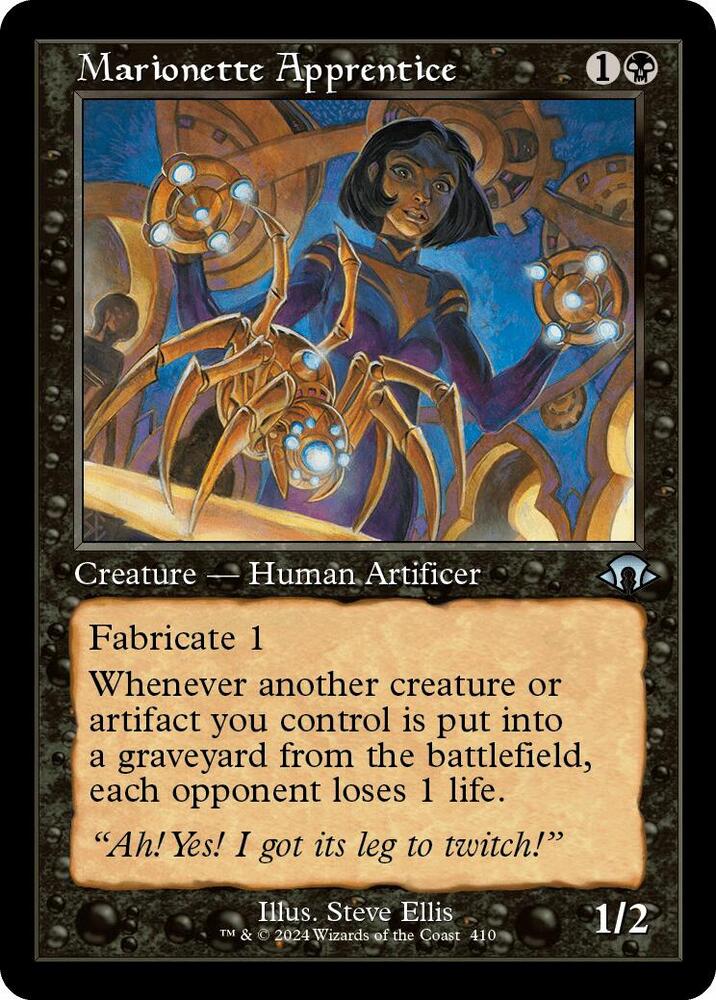 Marionette Apprentice (Retro Frame) - Modern Horizons 3 (MH3) NM *FOIL*