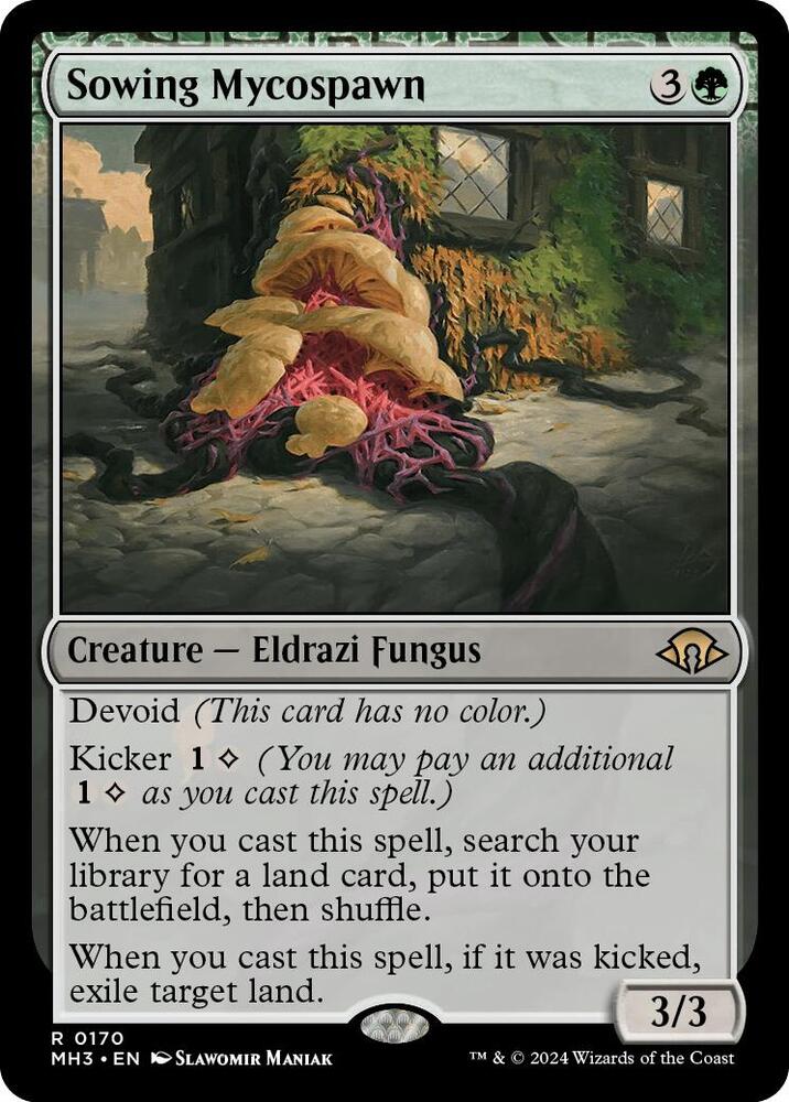Sowing Mycospawn - Modern Horizons 3 (MH3) NM *FOIL*
