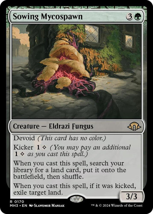Sowing Mycospawn - Modern Horizons 3 (MH3) NM *FOIL*