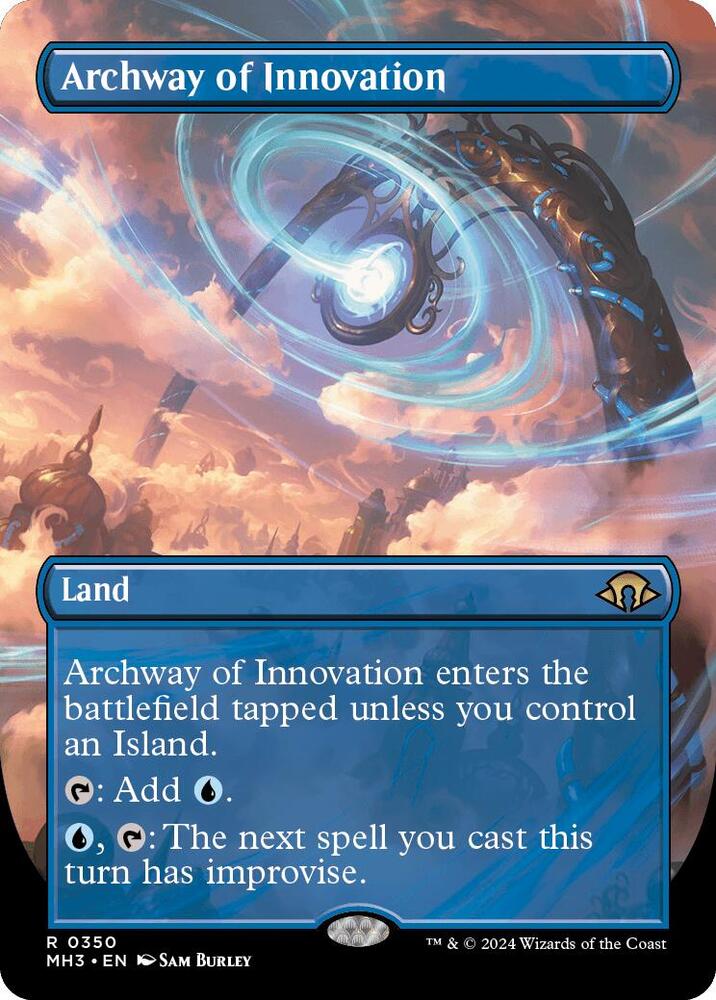 Archway of Innovation (Borderless) - Modern Horizons 3 (MH3) NM
