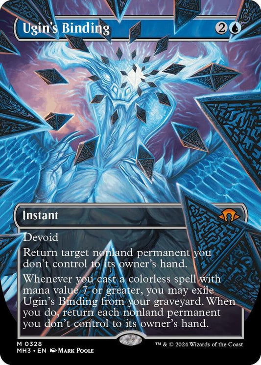 Ugin's Binding (Borderless) - Modern Horizons 3 (MH3) NM *FOIL*