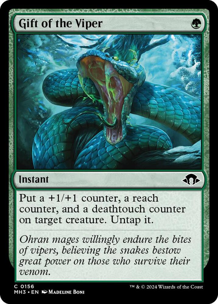 Gift of the Viper - Modern Horizons 3 (MH3) NM