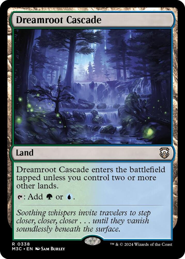 Dreamroot Cascade (Ripple Foil) - Commander: Modern Horizons 3 (M3C) NM *FOIL*