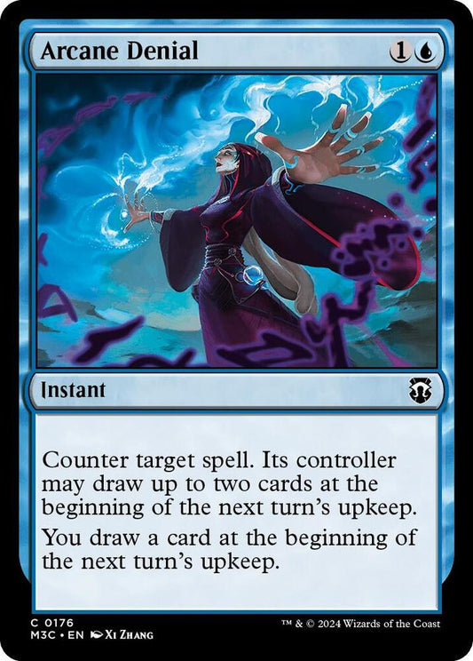 Arcane Denial (Ripple Foil) - Commander: Modern Horizons 3 (M3C)