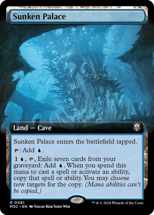 Sunken Palace (Extended Art) - Commander: Modern Horizons 3 (M3C) NM