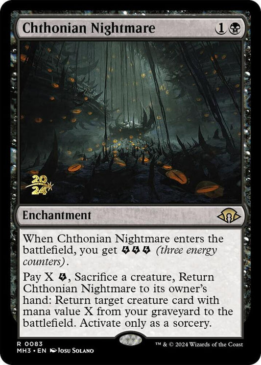 Chthonian Nightmare - Prerelease Cards (PRE) NM *FOIL*