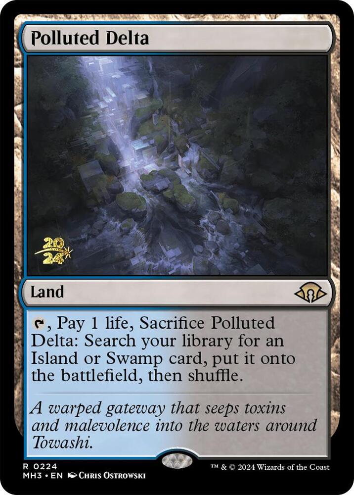 Polluted Delta - Prerelease Cards (PRE) NM *FOIL*