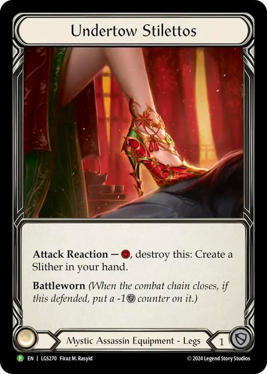 Undertow Stilettos - LGS270 - Flesh and Blood: Promo Cards (PR) LP *Rainbow Foil*
