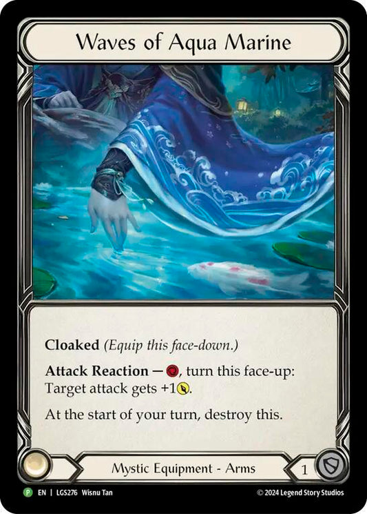 Waves of Aqua Marine - LGS276 - Flesh and Blood: Promo Cards (PR) LP *Rainbow Foil*