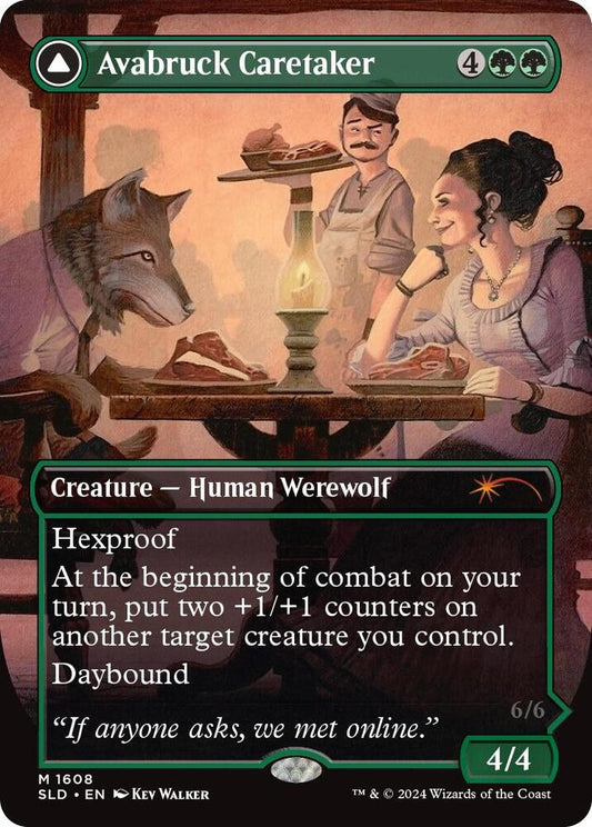 Avabruck Caretaker - Secret Lair Drop Series (SLD) NM *FOIL*