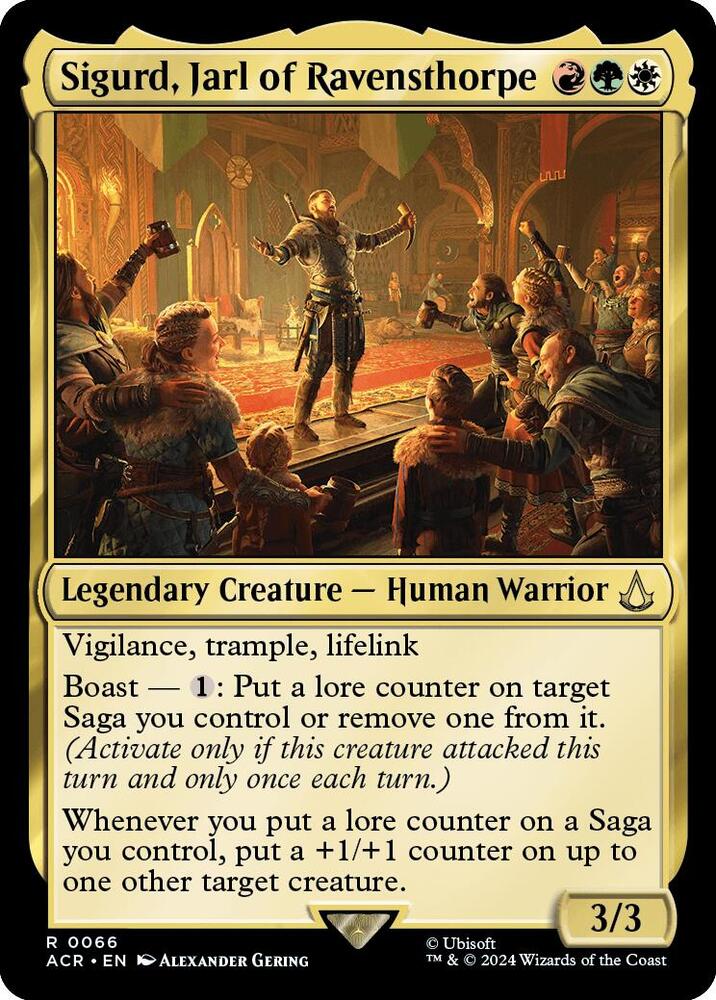 Sigurd, Jarl of Ravensthorpe - Universes Beyond: Assassin's Creed (ACR) NM
