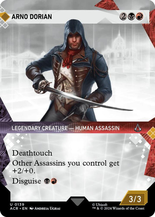 Arno Dorian (Showcase) - Universes Beyond: Assassin's Creed (ACR) Universes Beyond: Assassin's Creed *Holo*