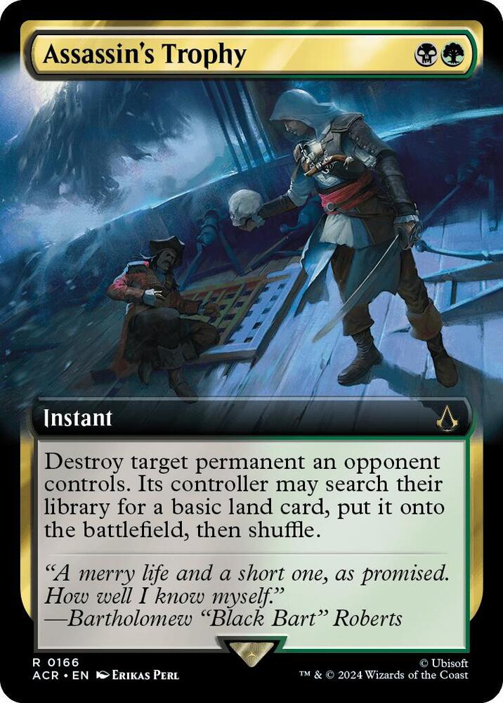 Assassin's Trophy (Extended Art) - Universes Beyond: Assassin's Creed (ACR) NM