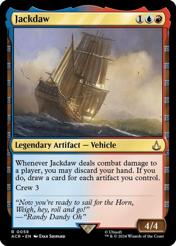 Jackdaw - Universes Beyond: Assassin's Creed (ACR) NM *FOIL*