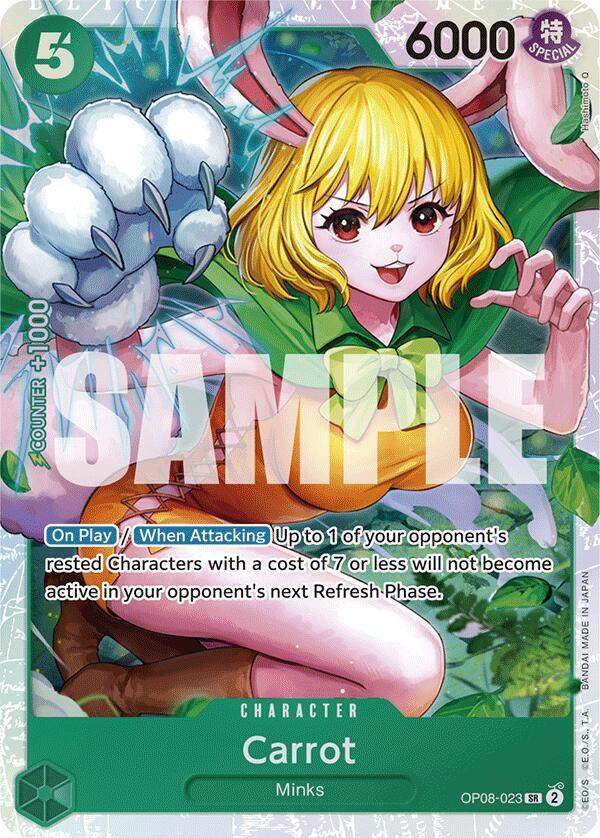 Carrot (023) - Two Legends (OP08) NM *FOIL*