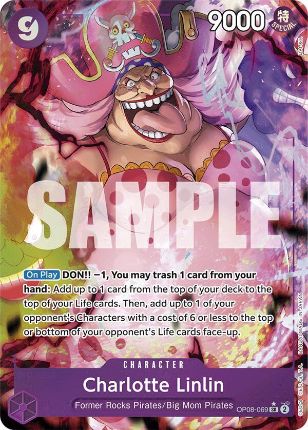 Charlotte Linlin (Parallel) - Two Legends (OP08) NM *FOIL*