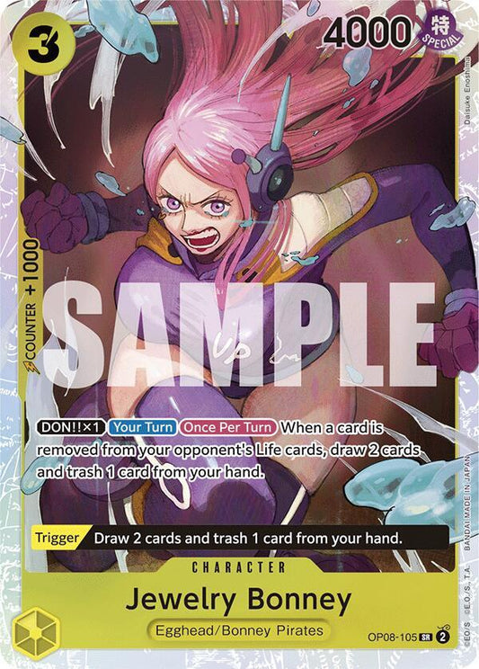 Jewelry Bonney - Two Legends (OP08) NM *FOIL*