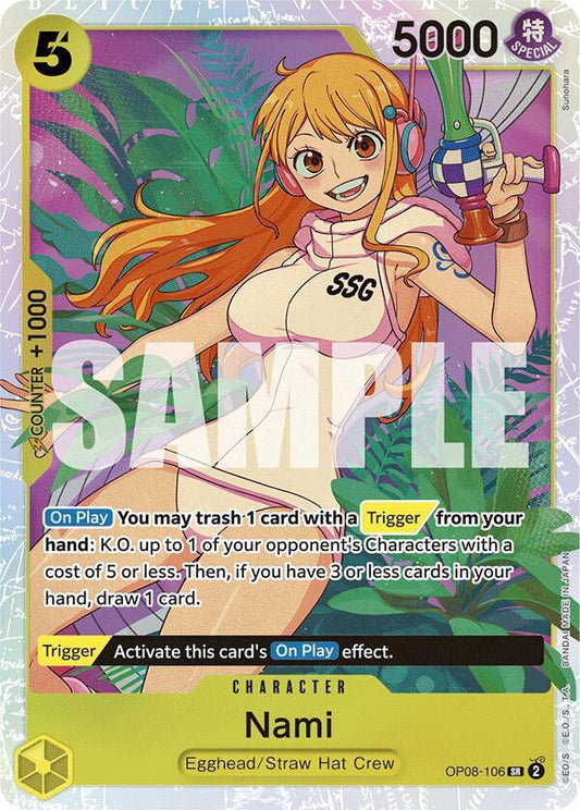 Nami - Two Legends (OP08) NM *FOIL*