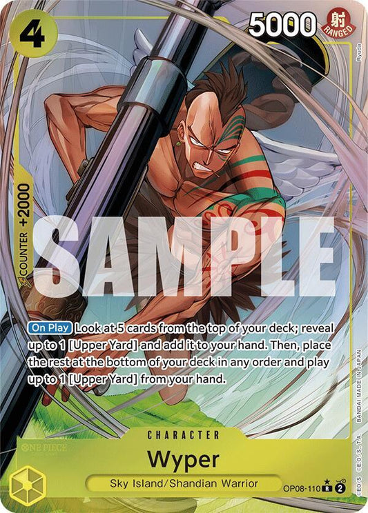 Wyper (Parallel) - Two Legends (OP08) NM *FOIL*