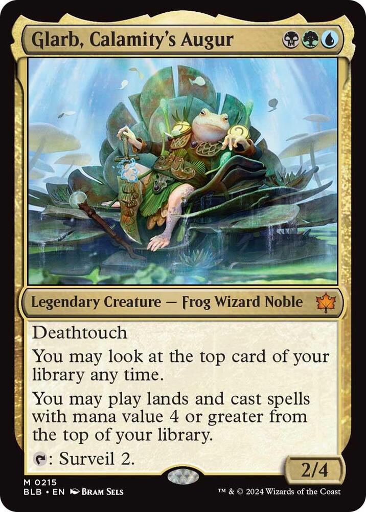 Glarb, Calamity's Augur - Bloomburrow (BLB) NM