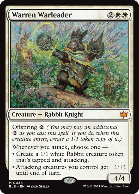 Warren Warleader - Bloomburrow (BLB) NM