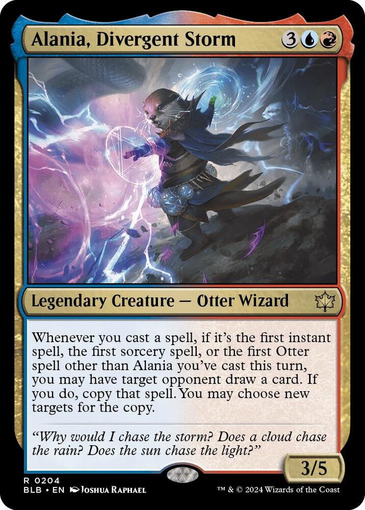 Alania, Divergent Storm - Bloomburrow (BLB) NM