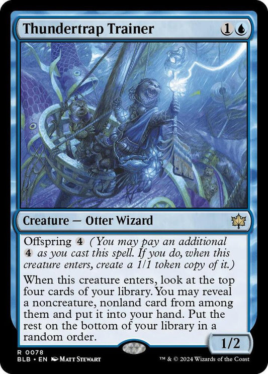 Thundertrap Trainer - Bloomburrow (BLB) NM