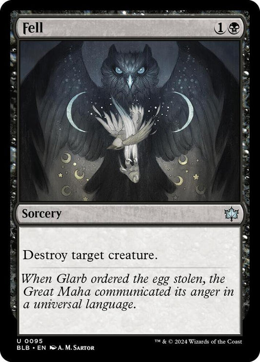 Fell - Bloomburrow (BLB) NM *FOIL*