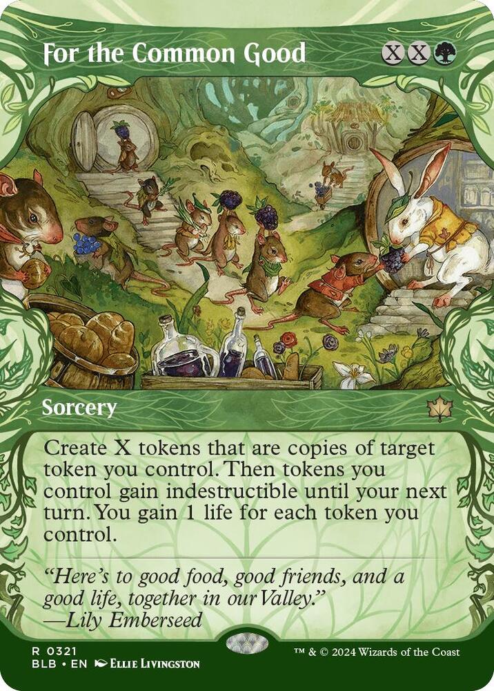For the Common Good (Showcase) - Bloomburrow (BLB) NM