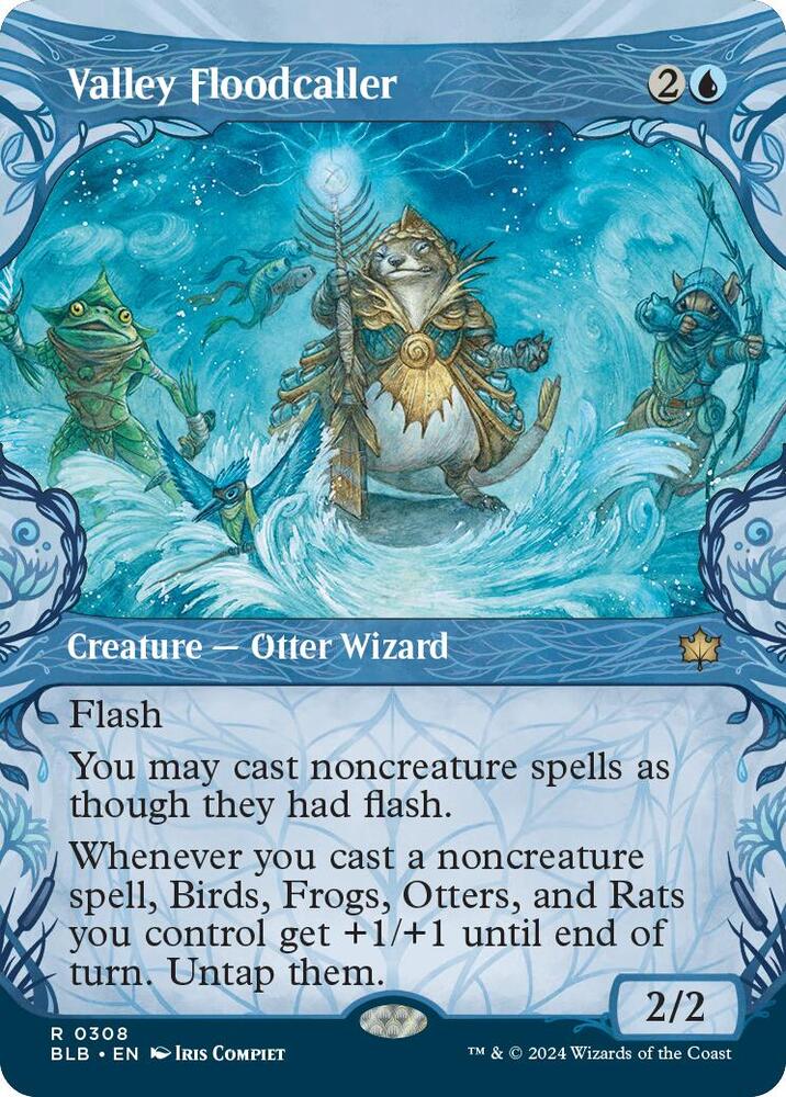 Valley Floodcaller (Showcase) - Bloomburrow (BLB) NM