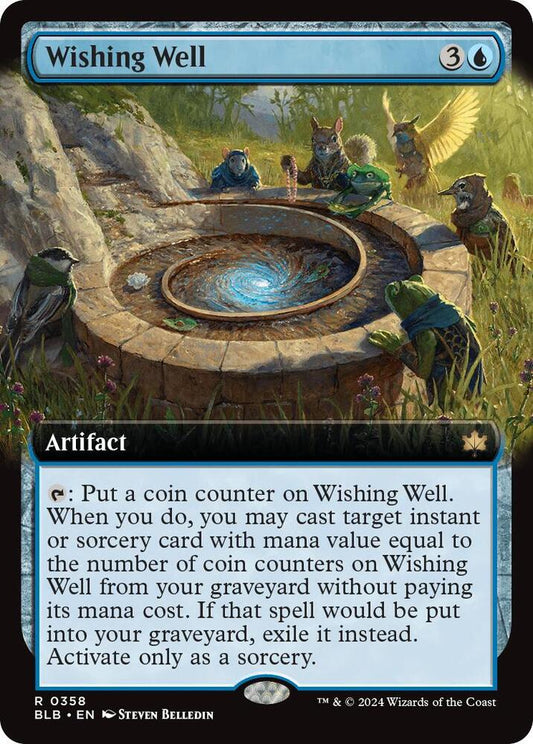Wishing Well (Extended Art) - Bloomburrow (BLB) NM