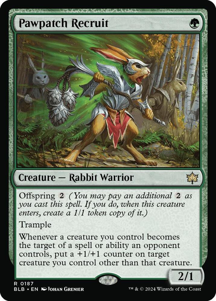 Pawpatch Recruit - Bloomburrow (BLB) NM