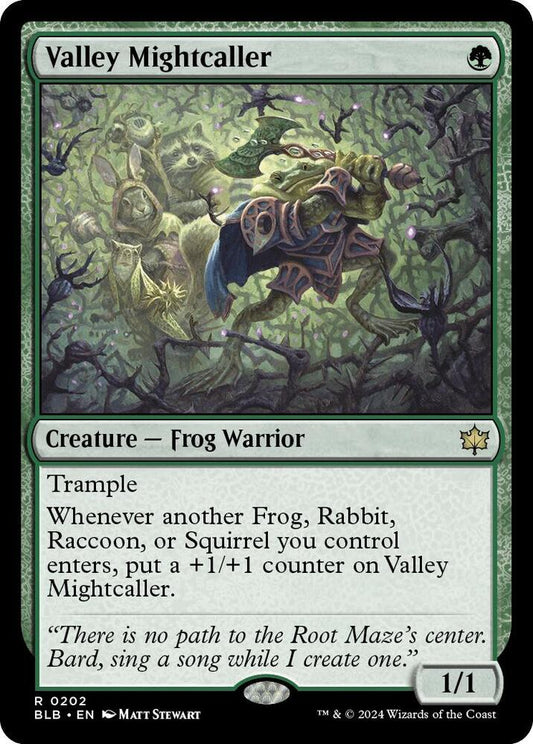 Valley Mightcaller - Bloomburrow (BLB) NM *FOIL*