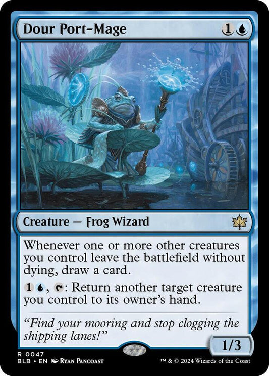 Dour Port-Mage - Bloomburrow (BLB) NM