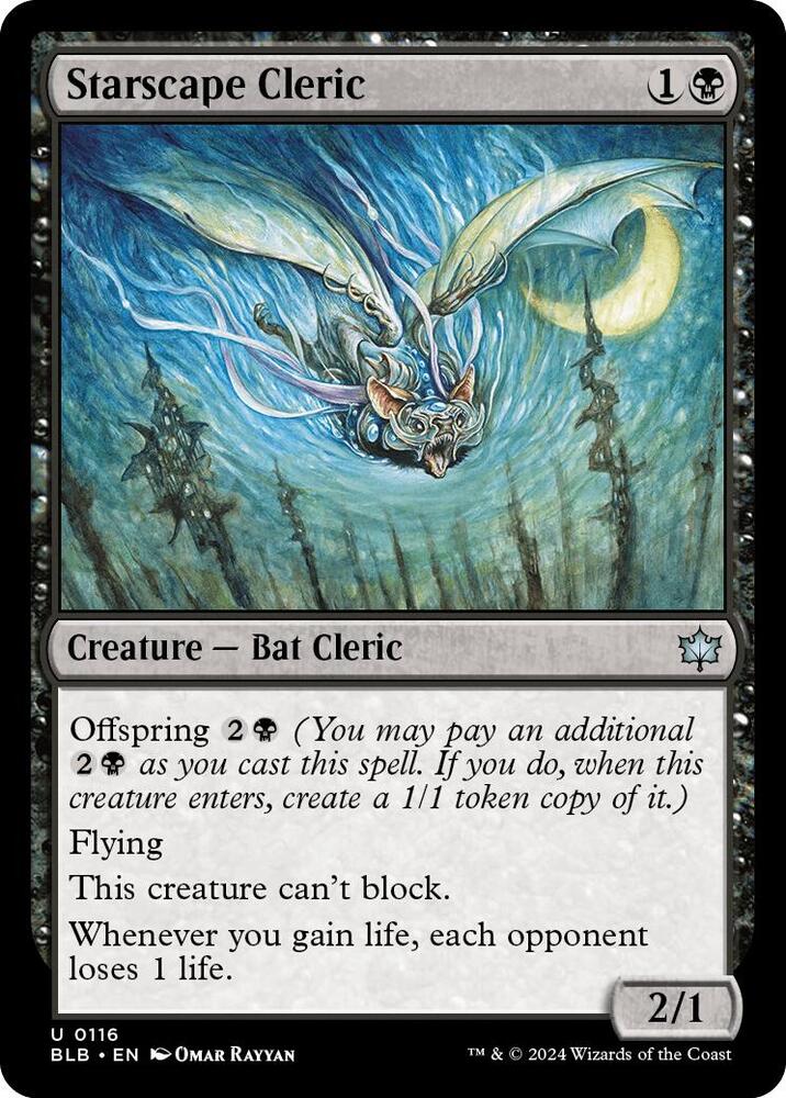 Starscape Cleric - Bloomburrow (BLB) LP *FOIL*