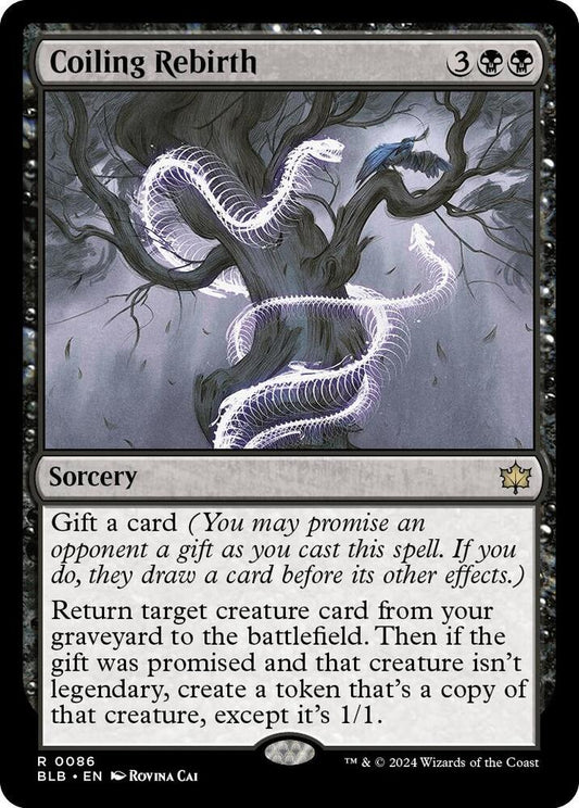 Coiling Rebirth - Bloomburrow (BLB) NM *FOIL*
