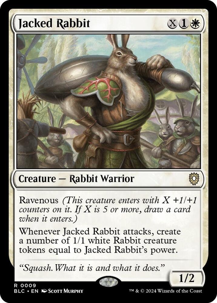 Jacked Rabbit - Commander: Bloomburrow (BLC) NM