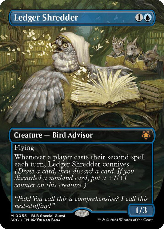 Ledger Shredder (Borderless) - Special Guests (SPG) NM *FOIL*
