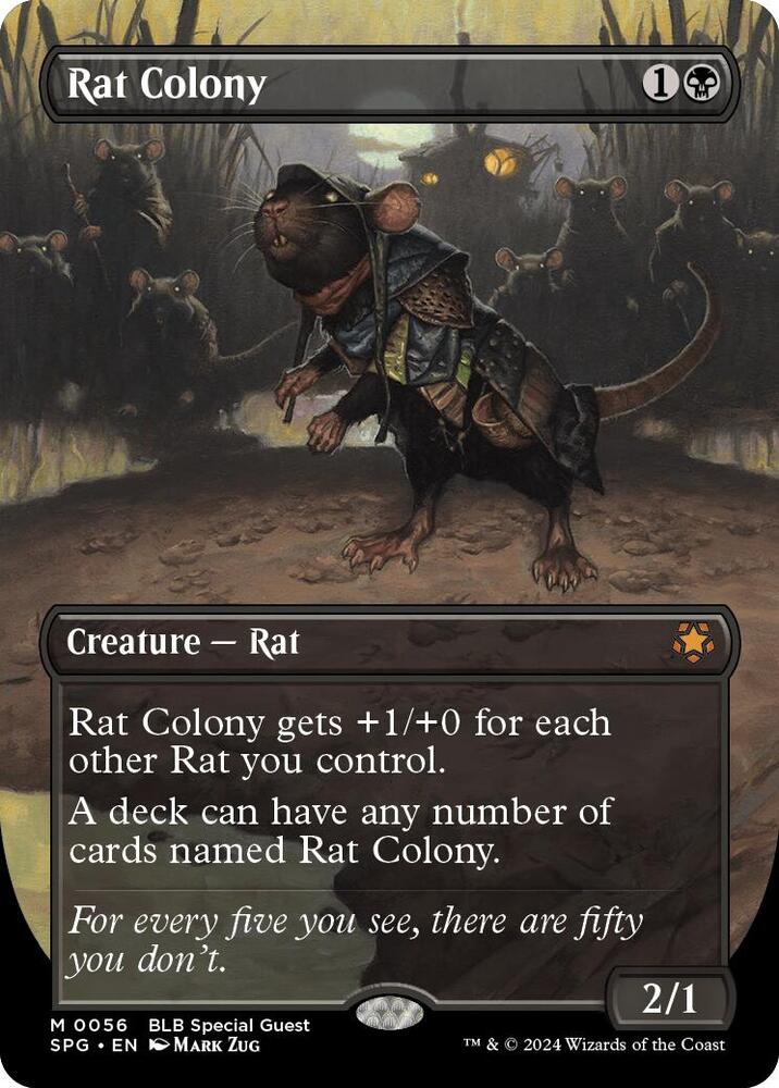 Rat Colony (Borderless) - Special Guests (SPG) NM